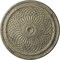 Ekena Millwork Trinity Ceiling Medallion (Fits Canopies up to 3"), 22"OD x 1 3/4"P, Castle Stone Crackle CM22TNCSC - alternate 1